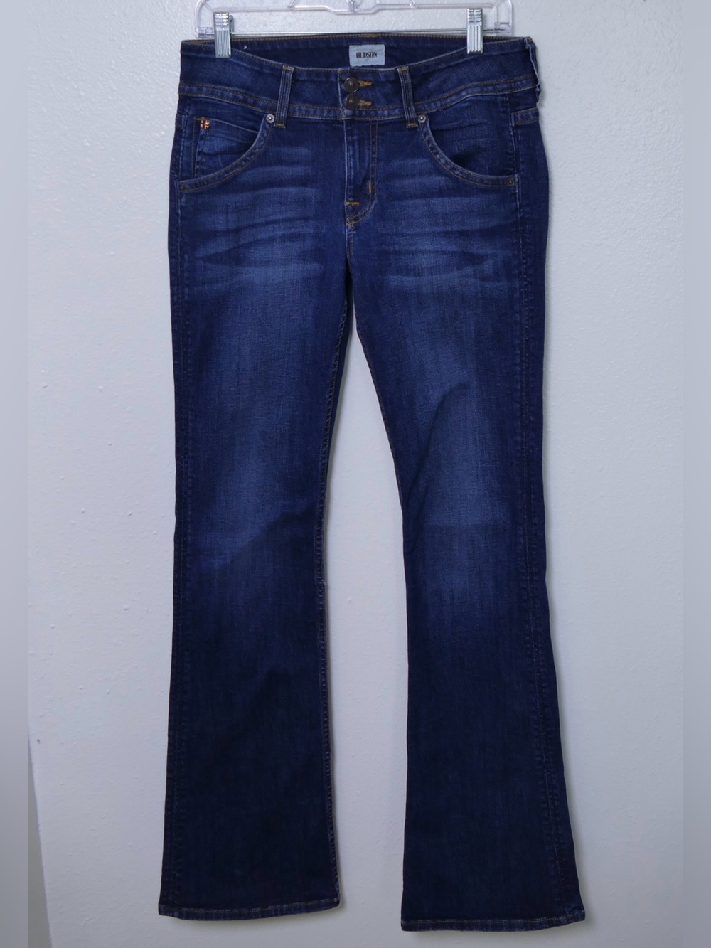 Hudson Signature Bootcut Jeans Women’s Size 28 Dark Wash Stretch Denim